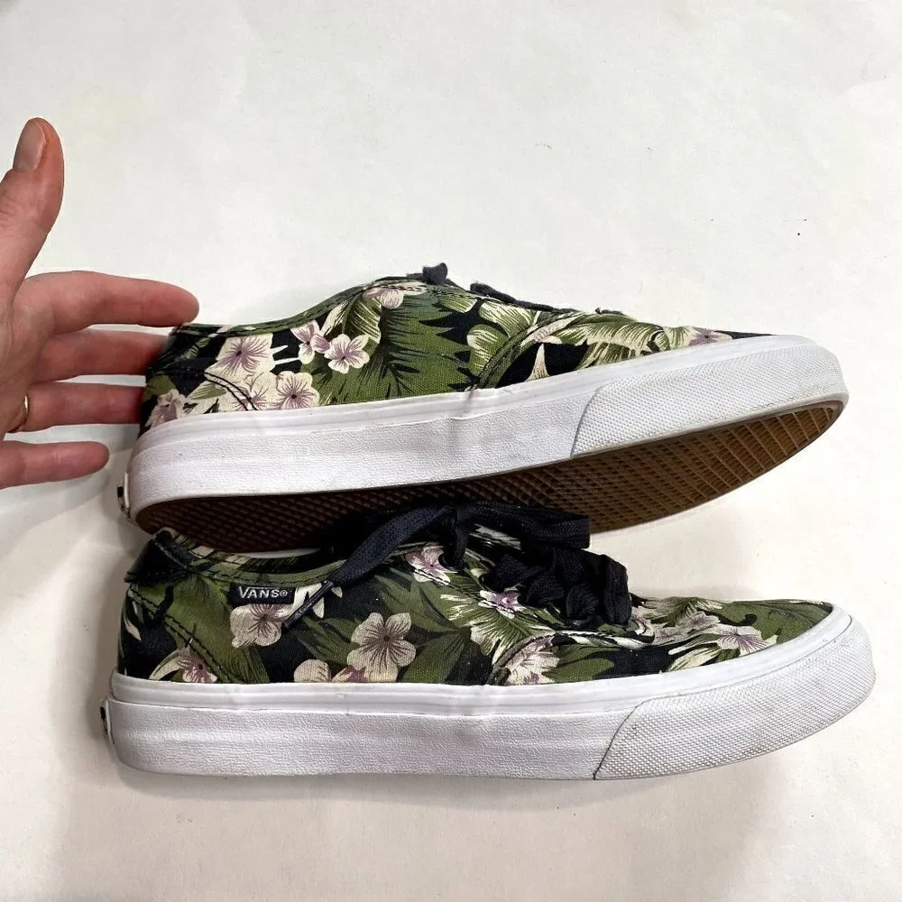 Vans Atwood Low Top Floral Sneaker 7.5